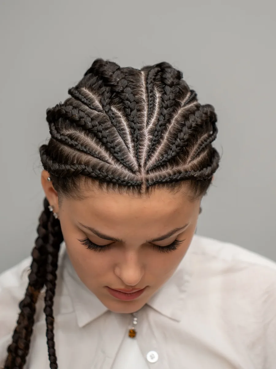 Împletituri cornrows